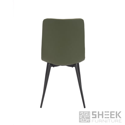 Hermes Cafe Chair – Olive Green