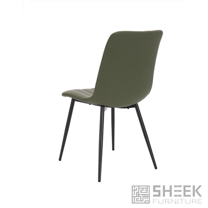 Hermes Cafe Chair – Olive Green
