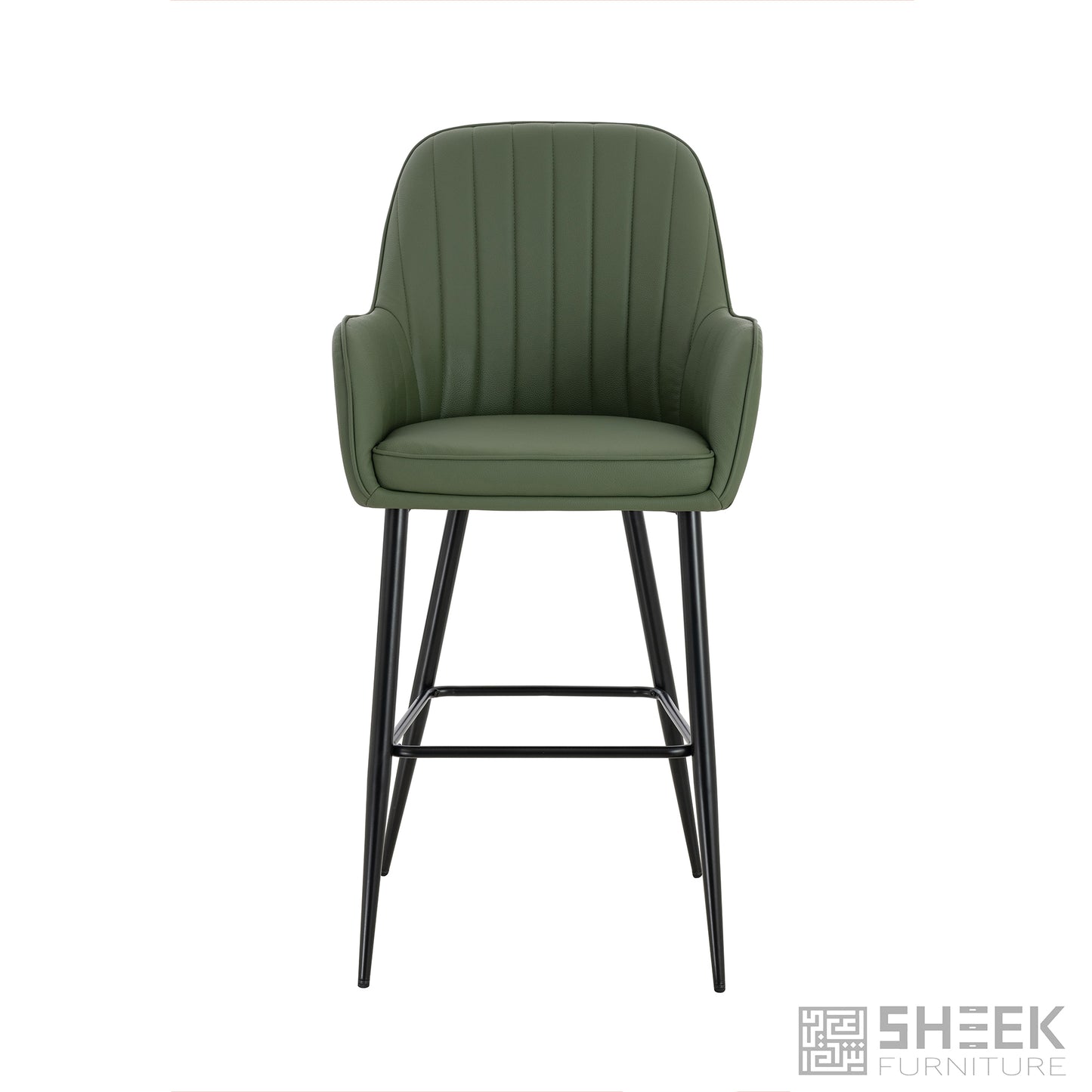 Apollo Bar Stool – Olive Green
