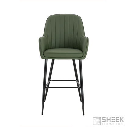 Apollo Bar Stool – Olive Green