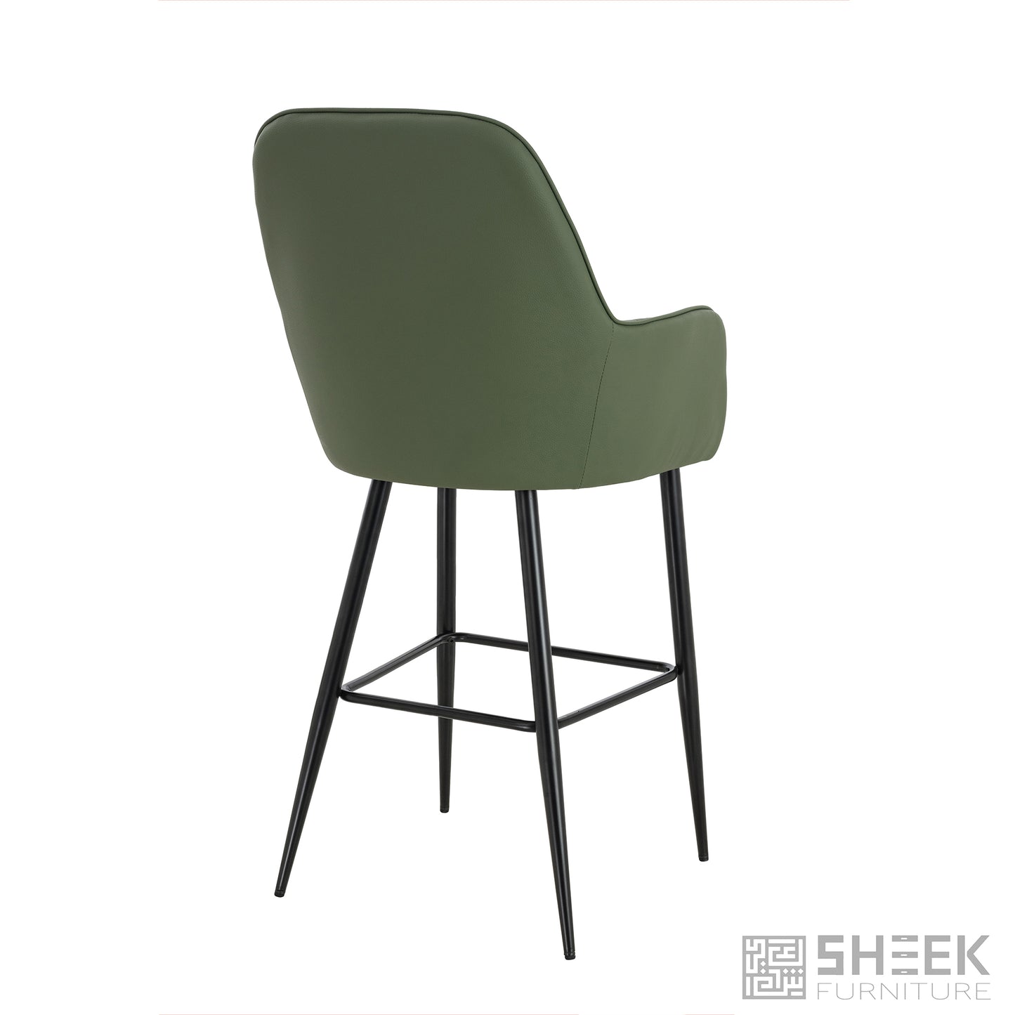 Apollo Bar Stool – Olive Green