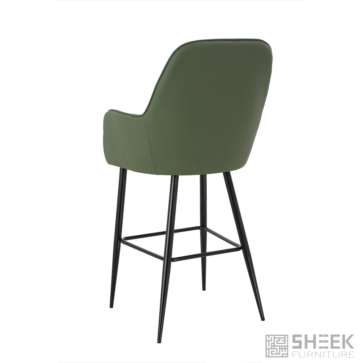 Apollo Bar Stool – Olive Green
