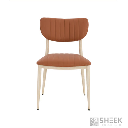Atlas Stack Chair – Rust Brown