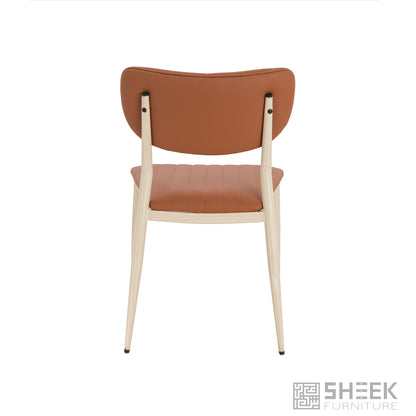Atlas Stack Chair – Rust Brown