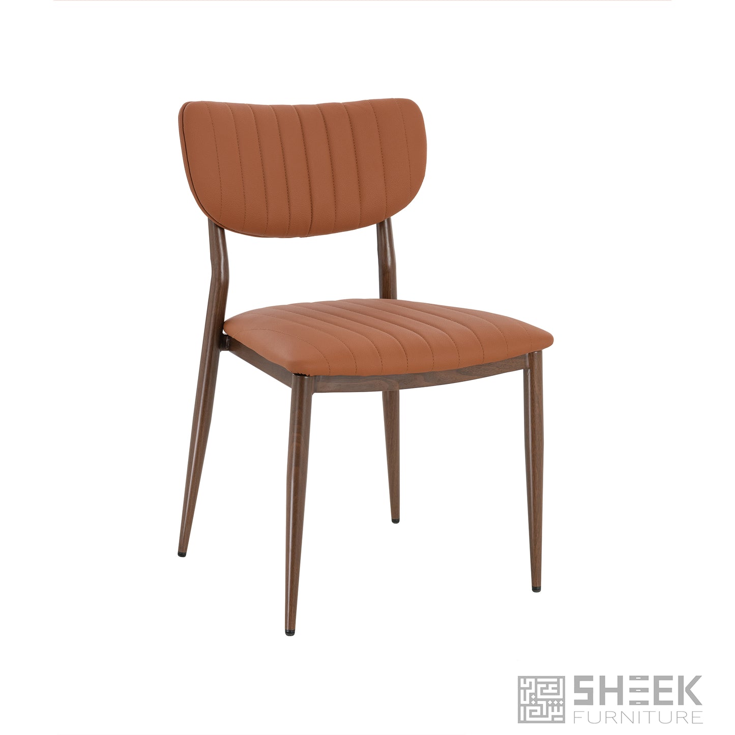 Atlas Stack Chair – Midnight Black on Oak
