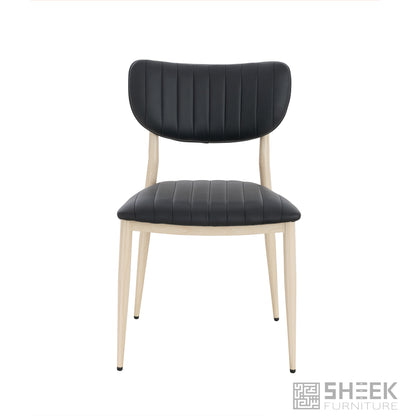 Atlas Stack Chair – Midnight Black