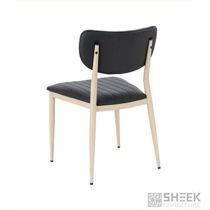 Atlas Stack Chair – Midnight Black