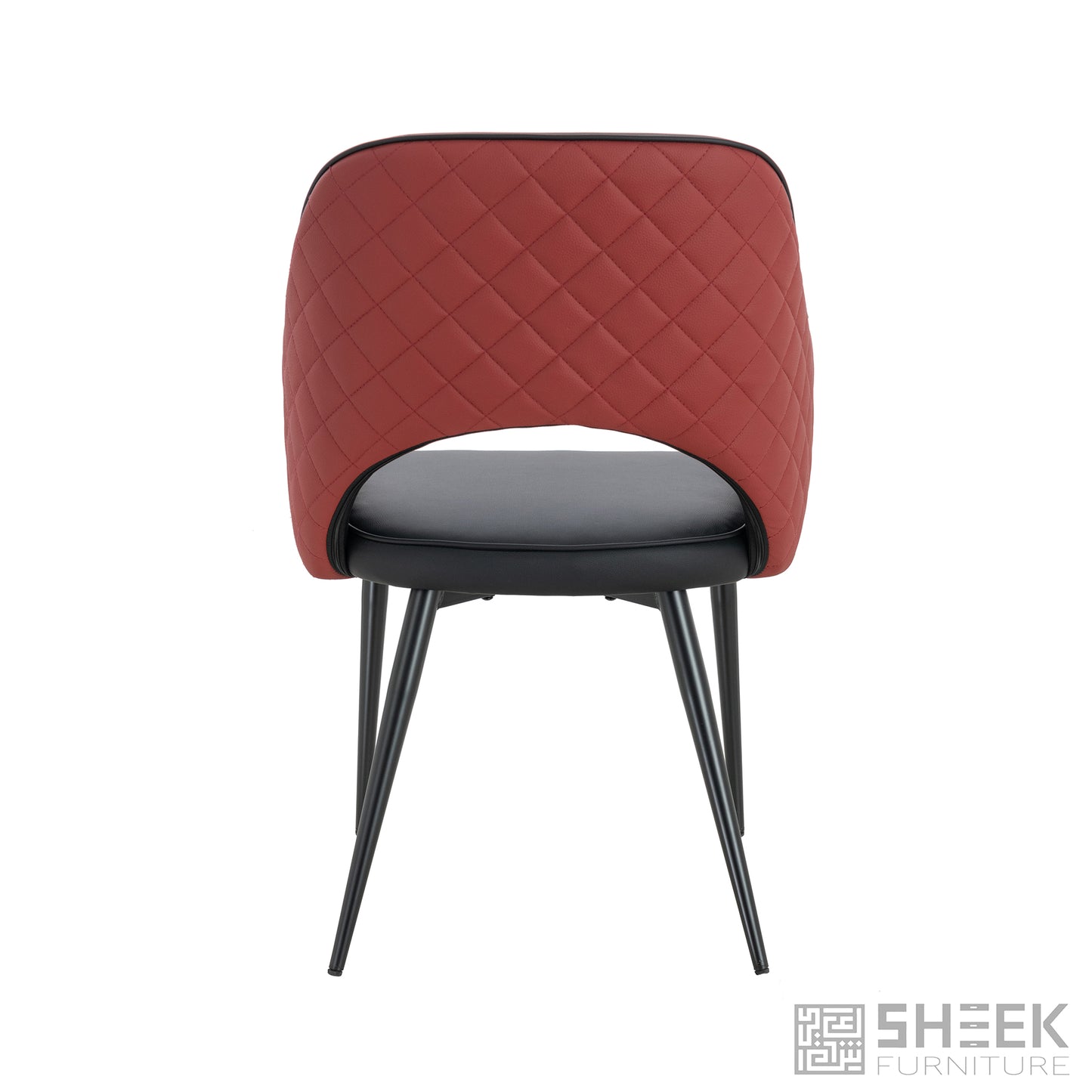 Ares Dining Chair – Wine Red