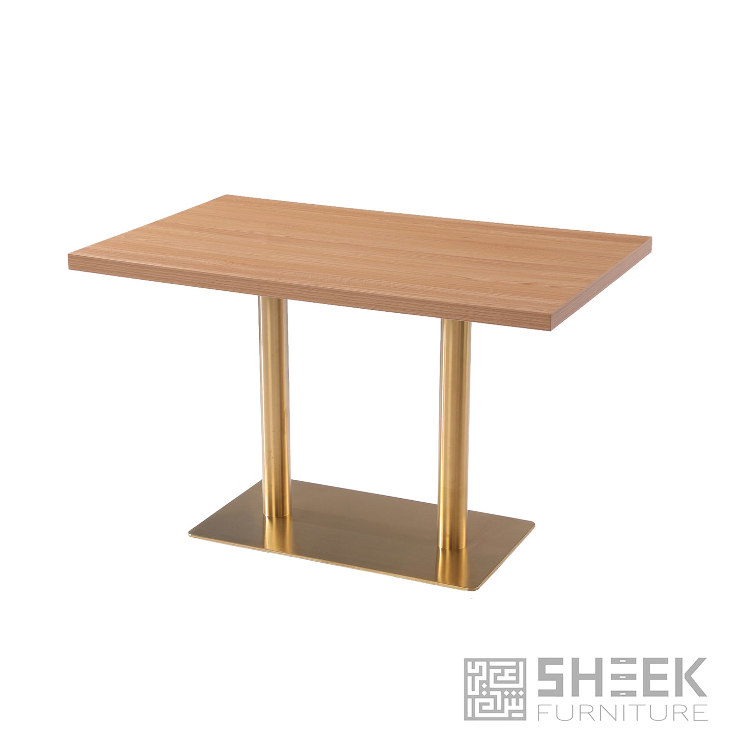 HPL Dining Table – Light Oak - 48 x 30