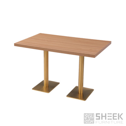 HPL Dining Table – Light Oak - 48 x 30
