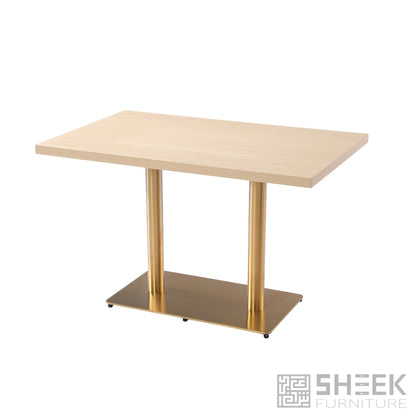 HPL Dining Table – Sand Drift - 48 x 30