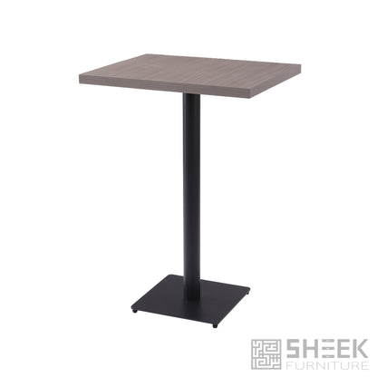HPL Dining Table – Grey Ashwood - 24 x 30