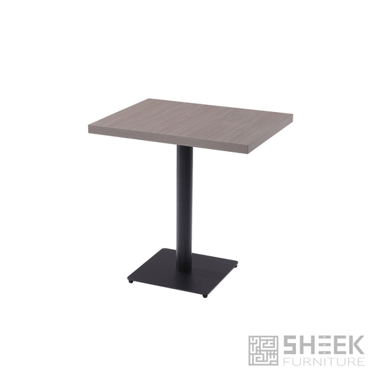 HPL Dining Table – Grey Ashwood - 24 x 30