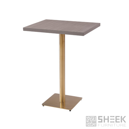 HPL Dining Table – Grey Ashwood - 24 x 30