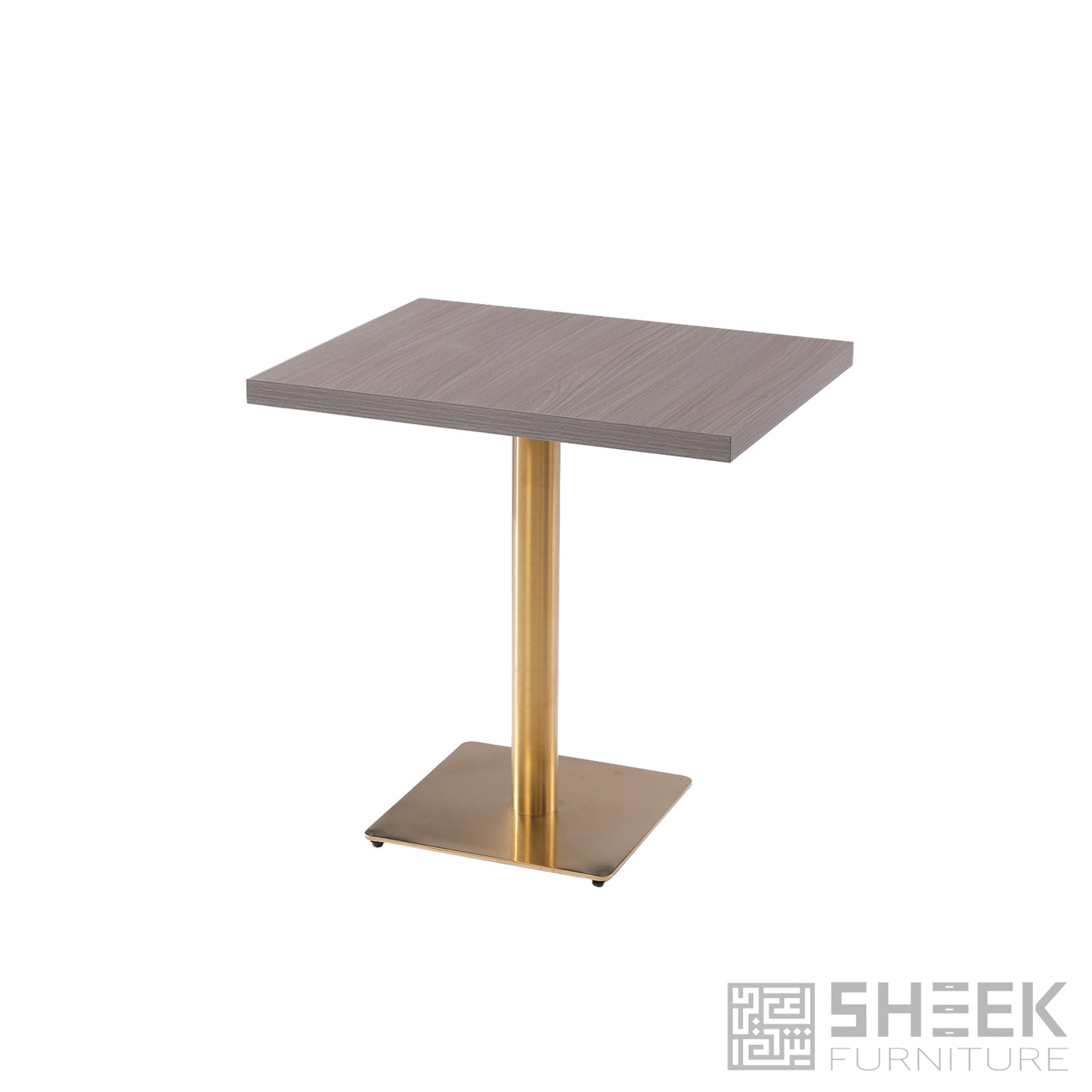HPL Dining Table – Grey Ashwood - 24 x 30
