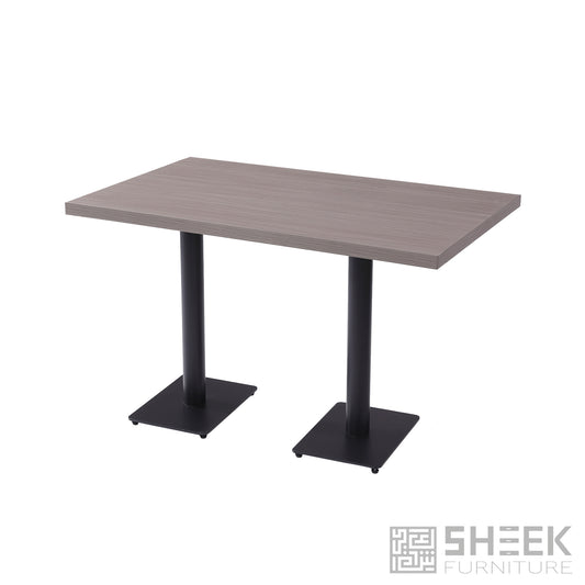 HPL Dining Table – Grey Ashwood - 48 x 30