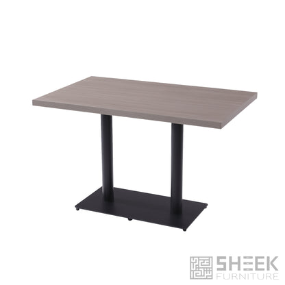 HPL Dining Table – Grey Ashwood - 48 x 30