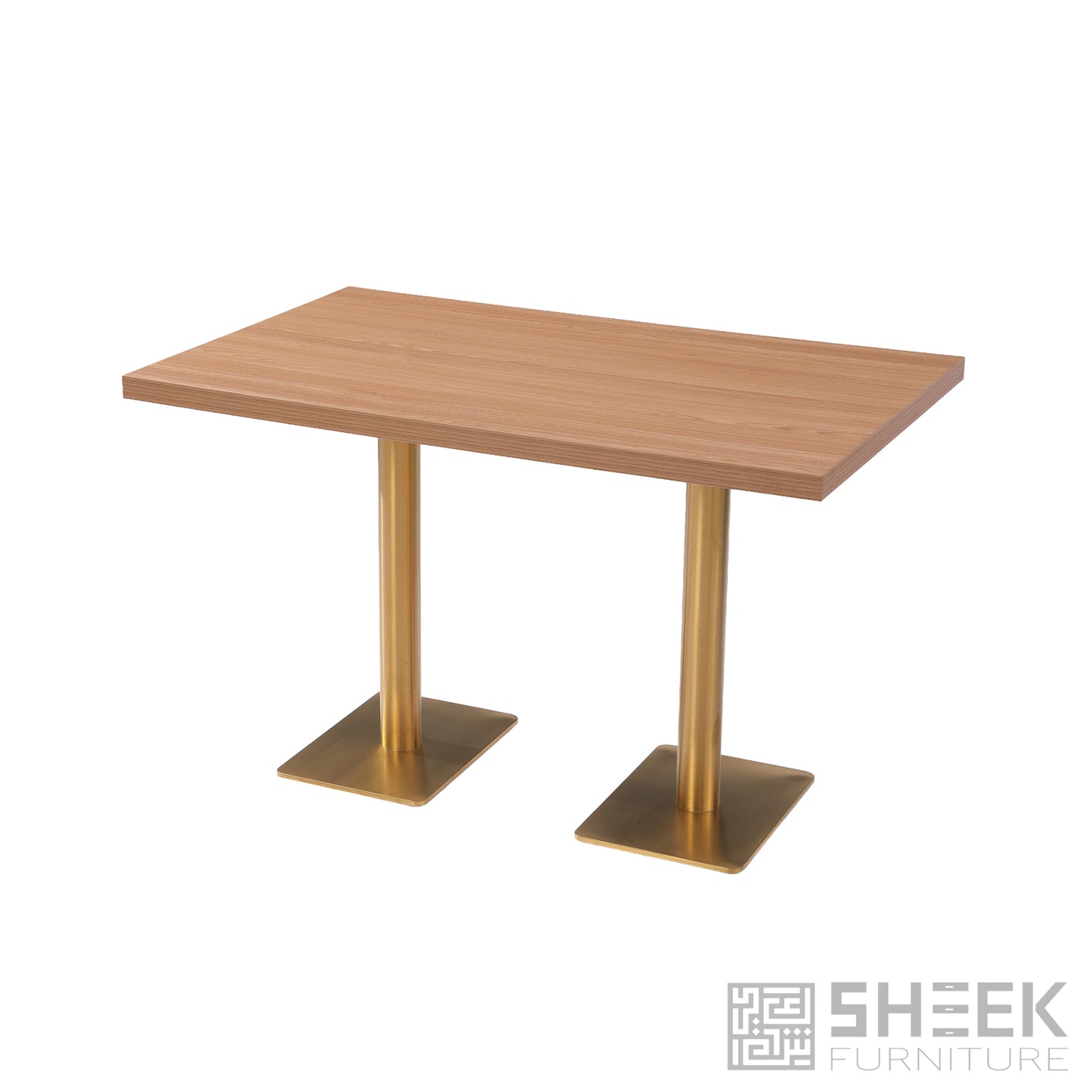 HPL Dining Table – Light Oak - 48 x 30