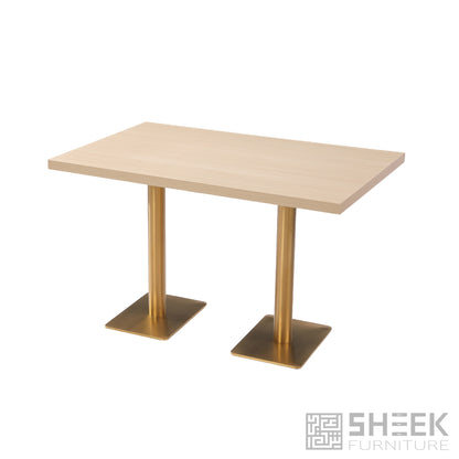 HPL Dining Table – Sand Drift - 48 x 30