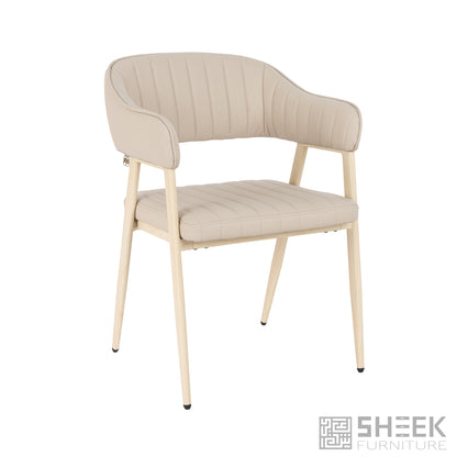 Hampton Barrel Chair – Blush Beige