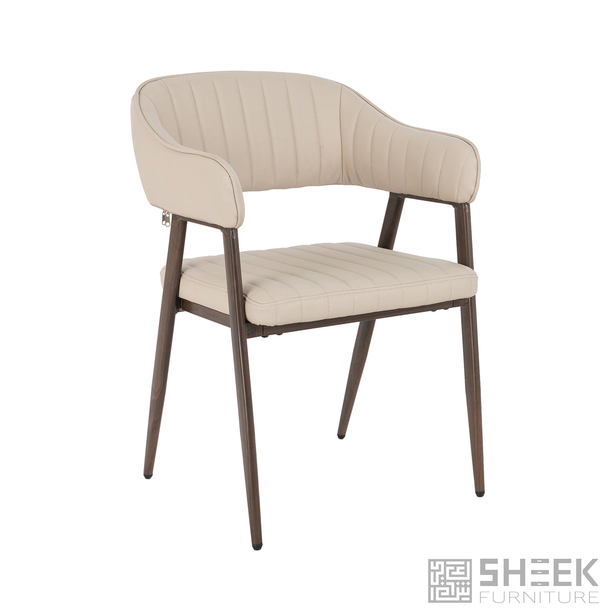 Hampton Barrel Chair – Blush Beige