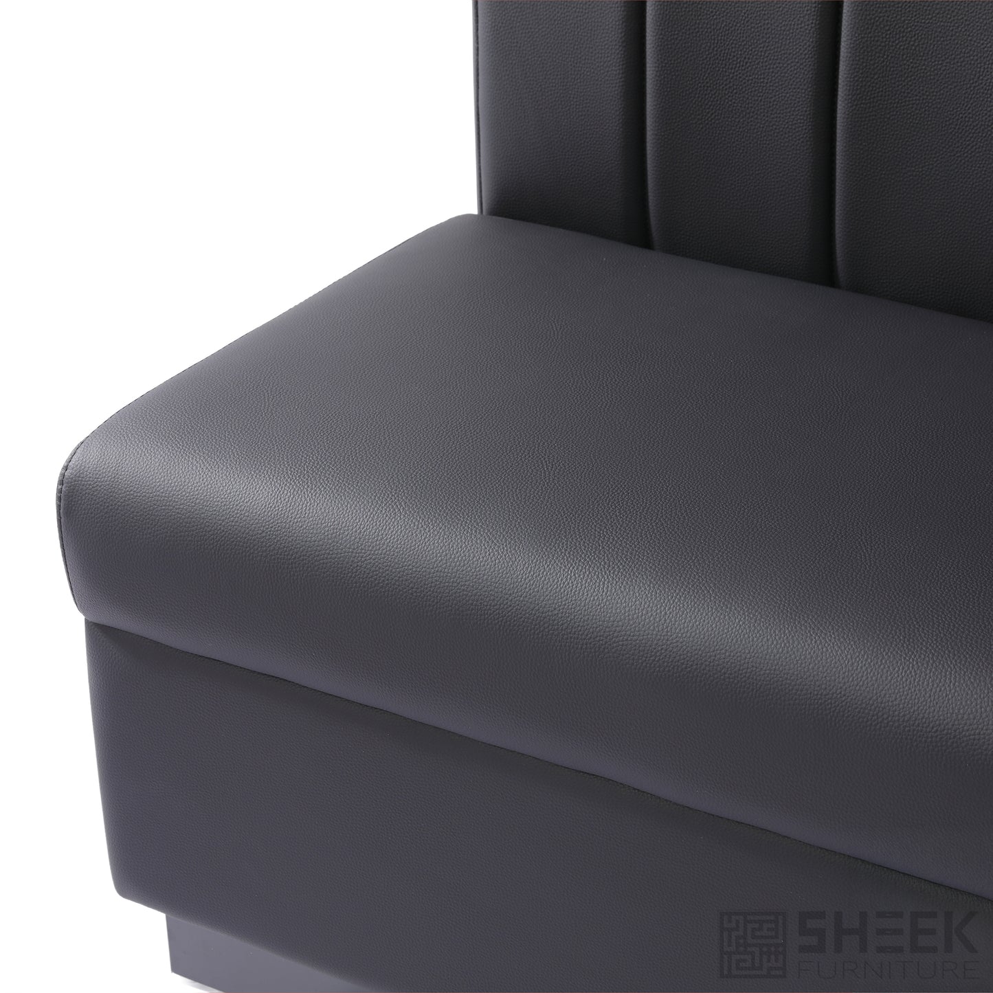 Zeus Channel Booth – Midnight Black - 48"