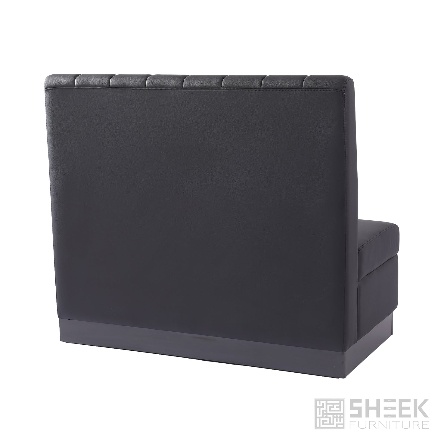 Zeus Channel Booth – Midnight Black - 48"