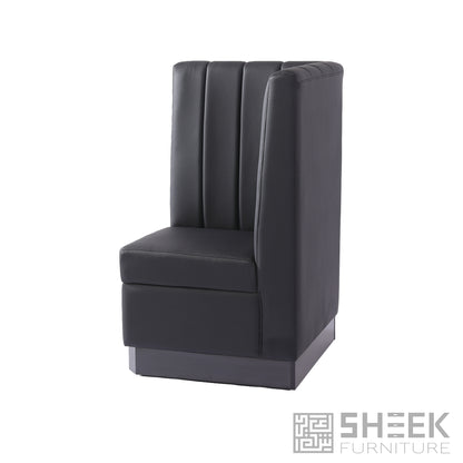 Zeus Channel Booth – Midnight Black - 48"