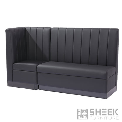 Zeus Channel Booth – Midnight Black - 48"