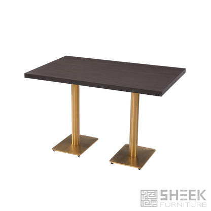 HPL Dining Table – Midnight Ash - 48 x 30