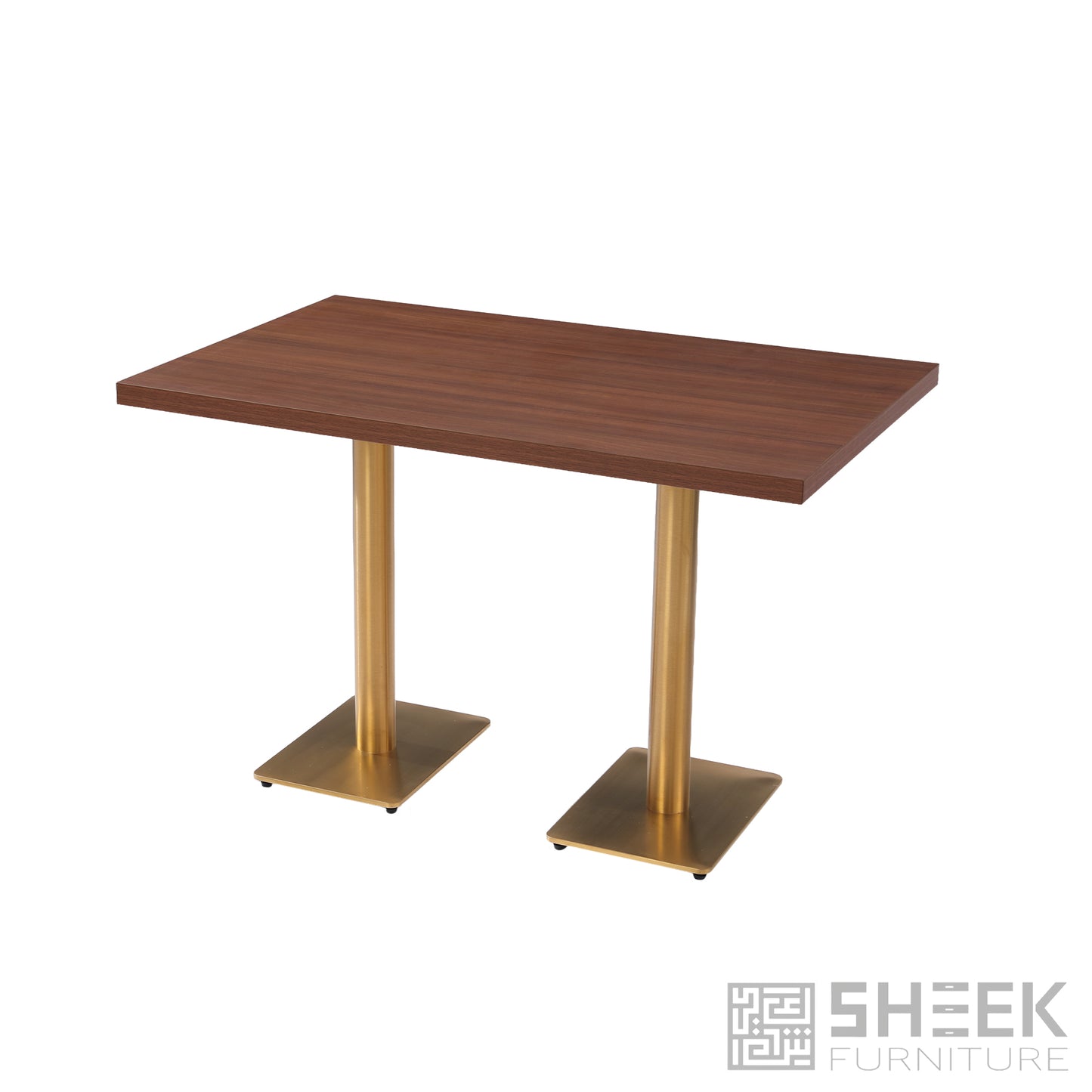 HPL Dining Table – Walnut - 48 x 30
