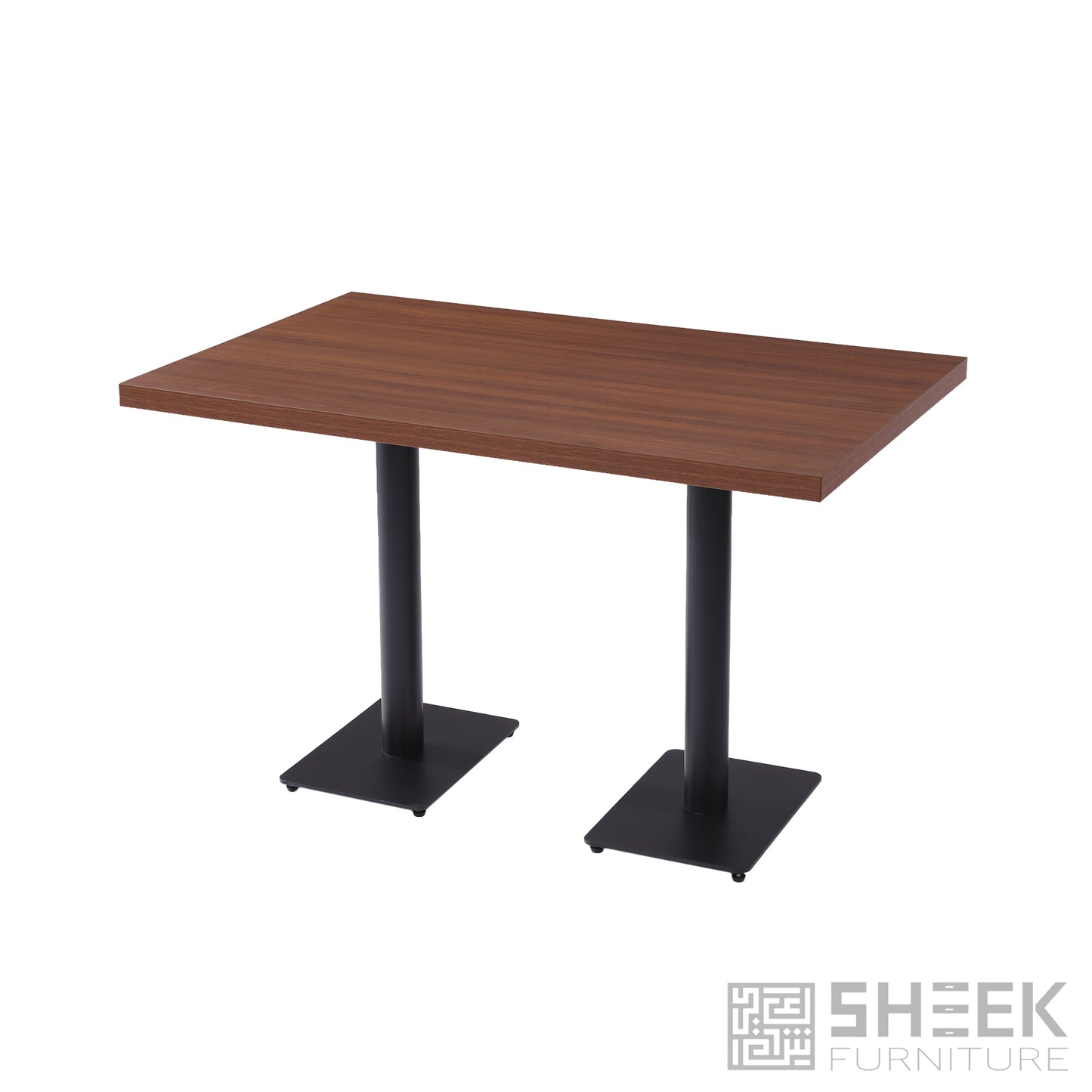 HPL Dining Table – Walnut - 48 x 30