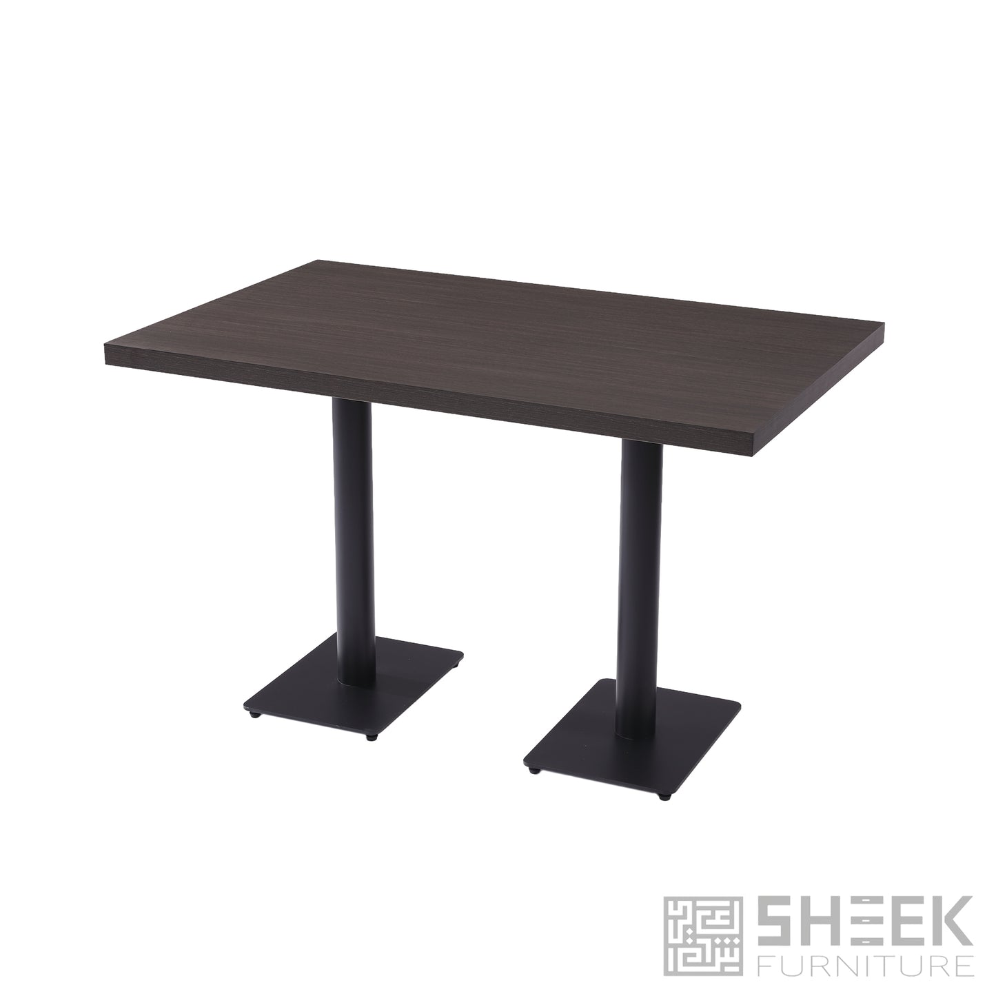 HPL Dining Table – Midnight Ash - 48 x 30