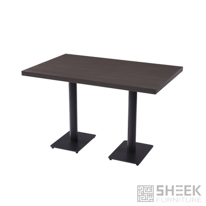 HPL Dining Table – Midnight Ash - 48 x 30
