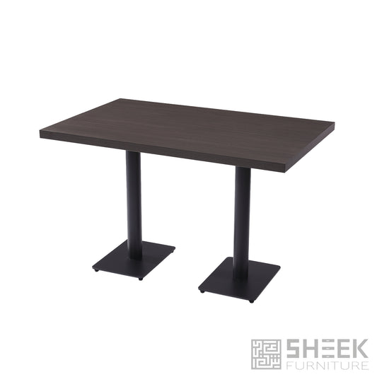 HPL Dining Table – Midnight Ash - 48 x 30