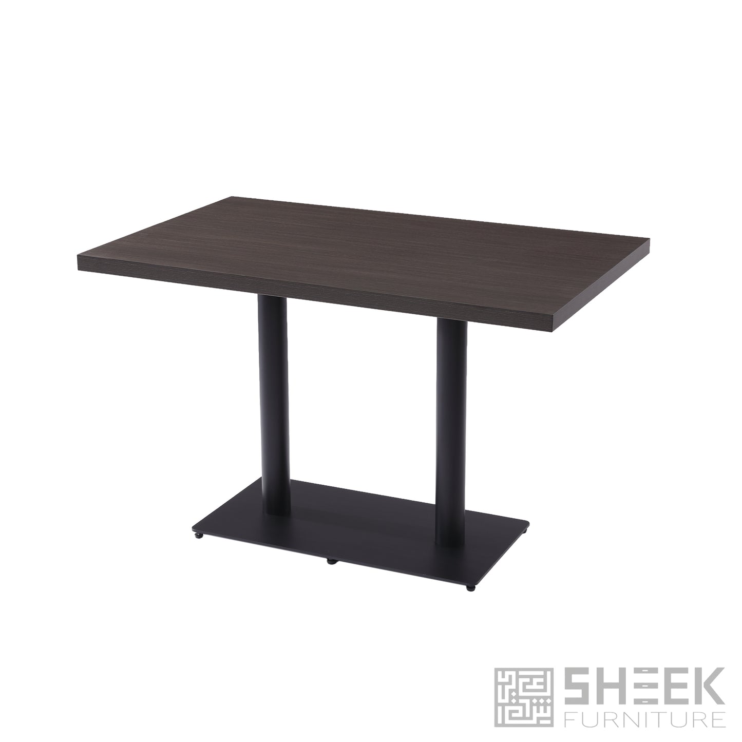 HPL Dining Table – Midnight Ash - 48 x 30