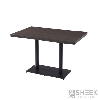 HPL Dining Table – Midnight Ash - 48 x 30