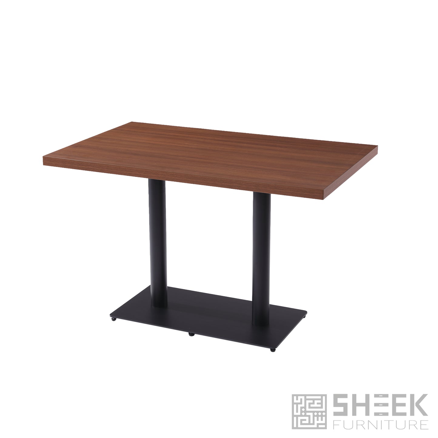 HPL Dining Table – Walnut - 48 x 30