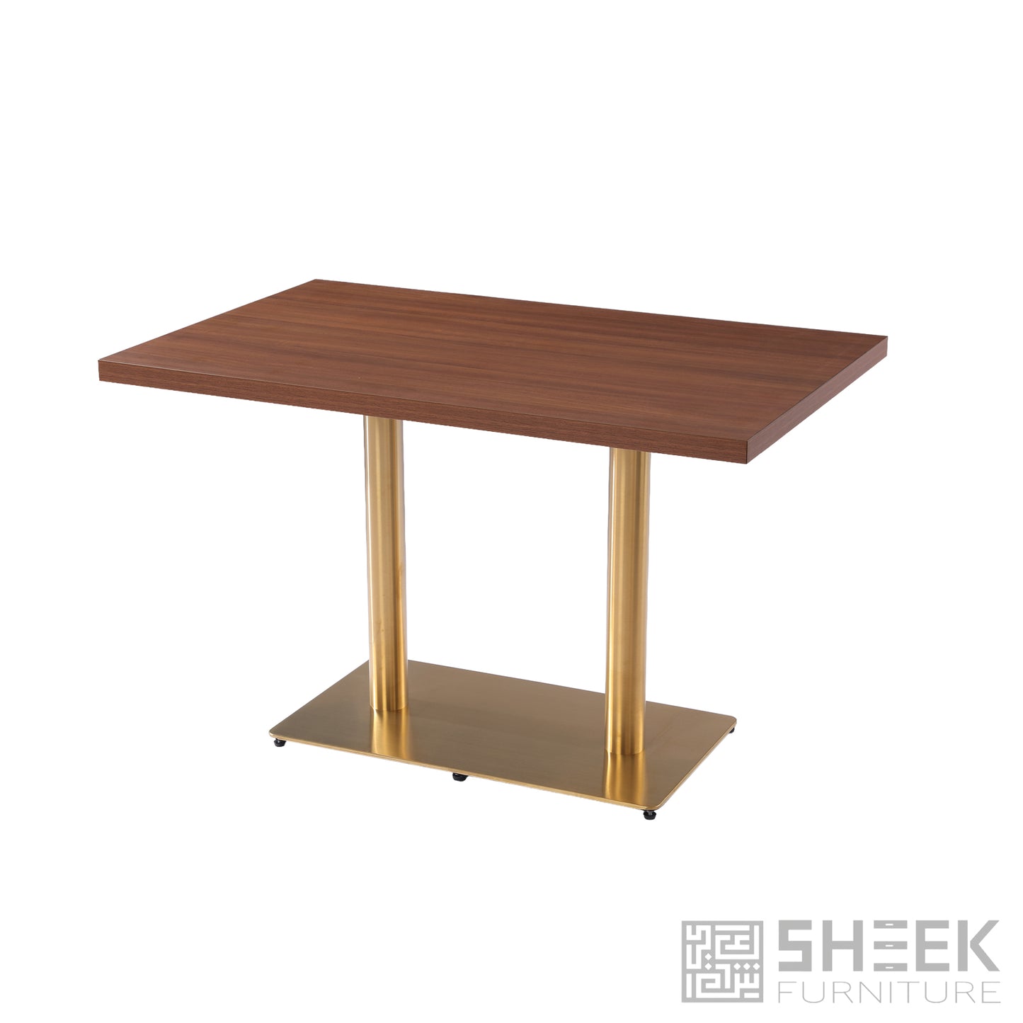 HPL Dining Table – Walnut - 48 x 30