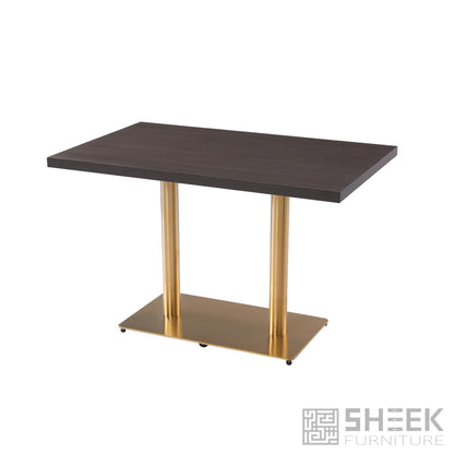 HPL Dining Table – Midnight Ash - 48 x 30