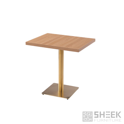 HPL Dining Table – Light Oak - 24 x 30