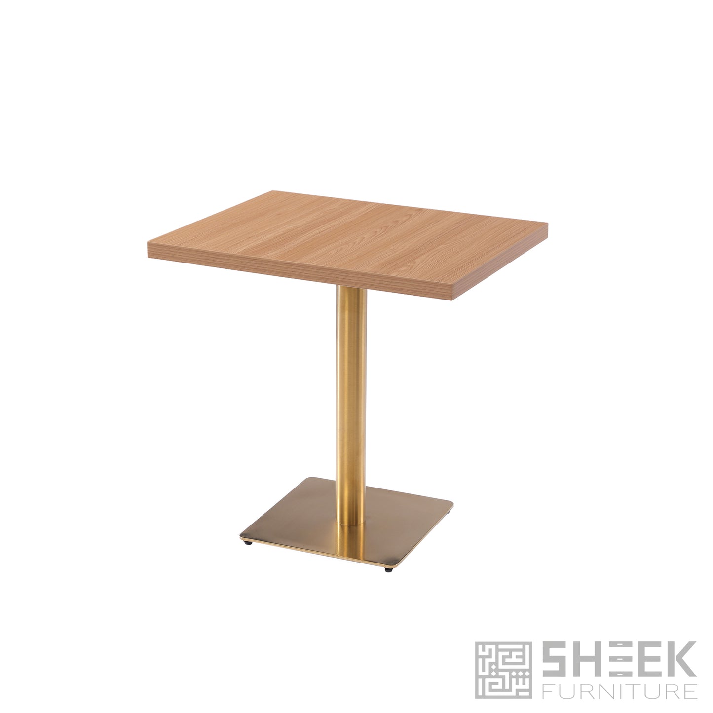 HPL Dining Table – Light Oak - 24 x 30