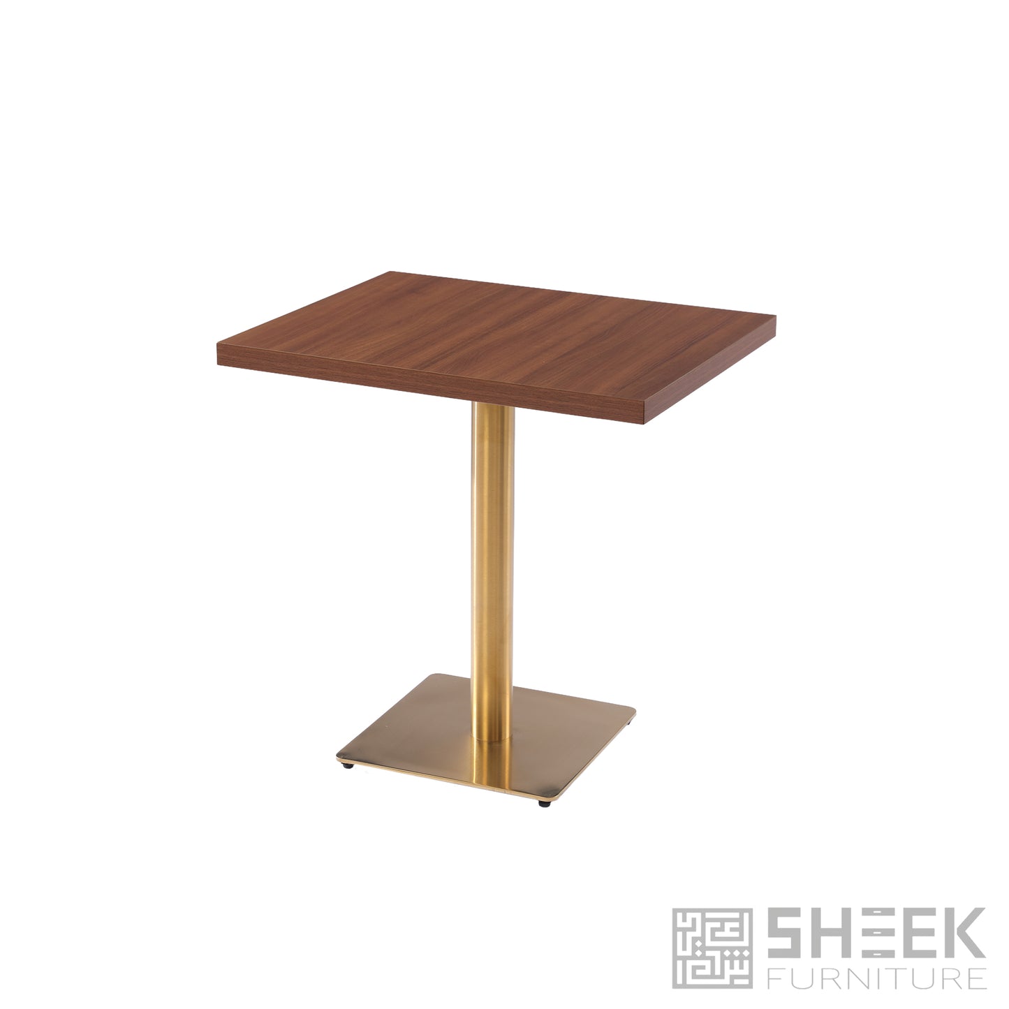 HPL Dining Table – Walnut - 24 x 30