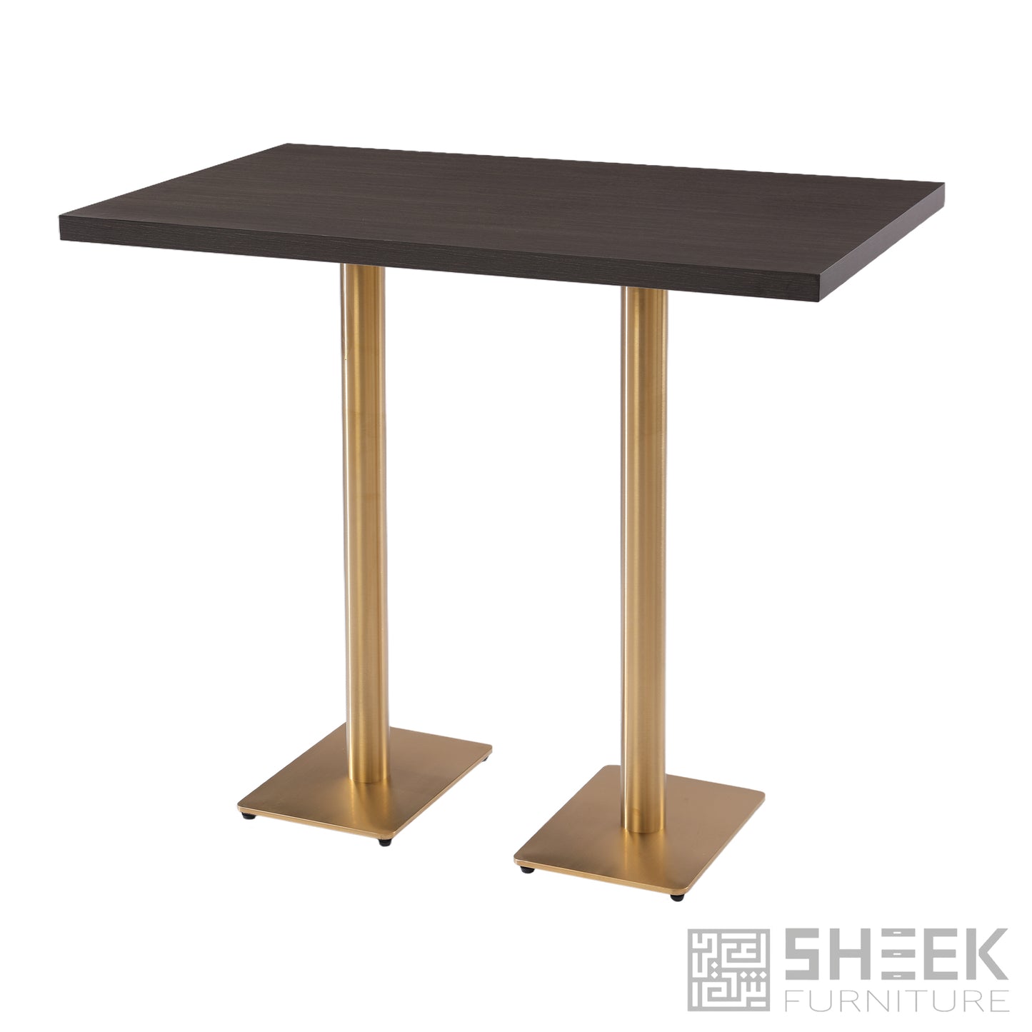 HPL Dining Table – Midnight Ash - 48 x 30