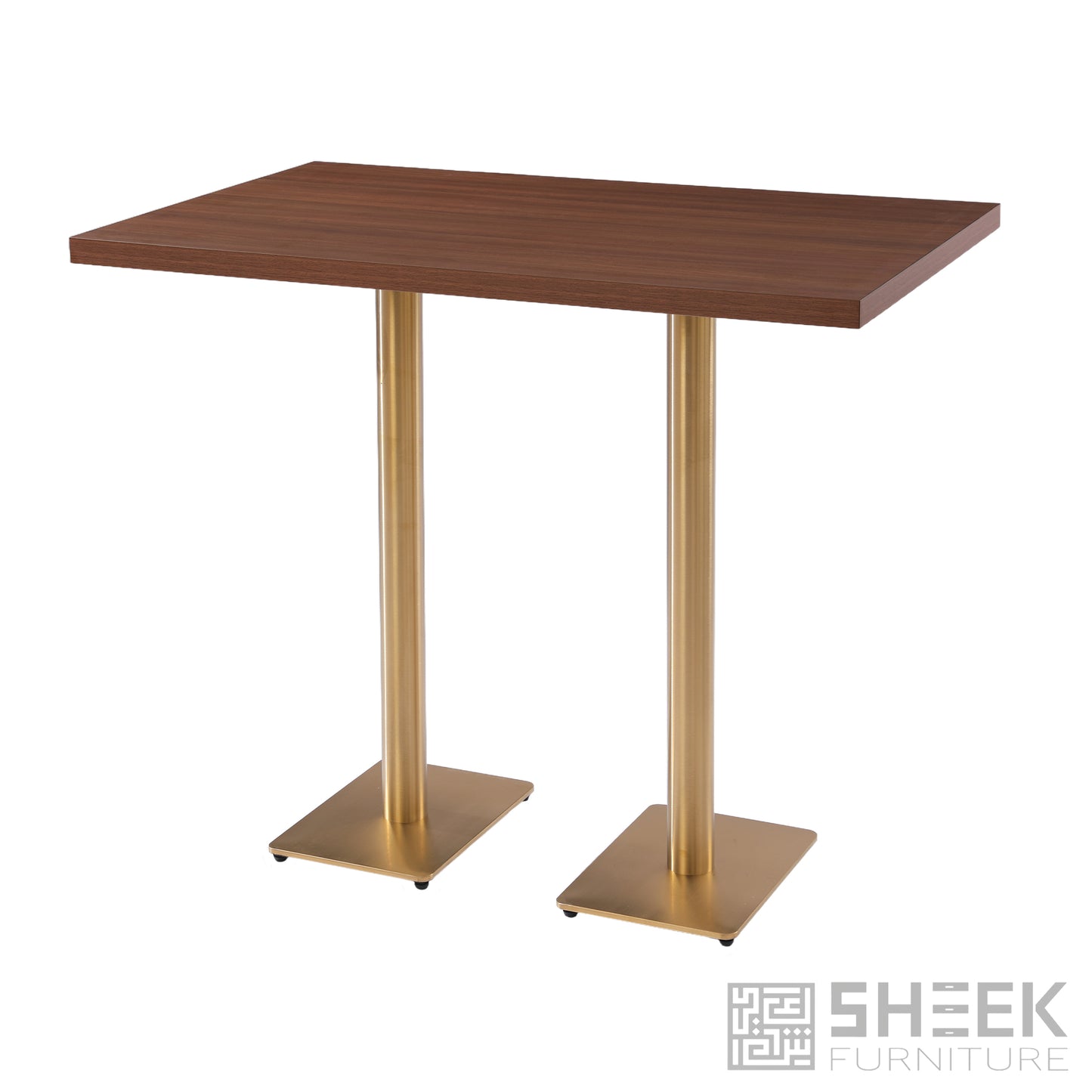 HPL Dining Table – Walnut - 48 x 30