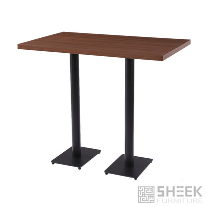 HPL Dining Table – Walnut - 48 x 30
