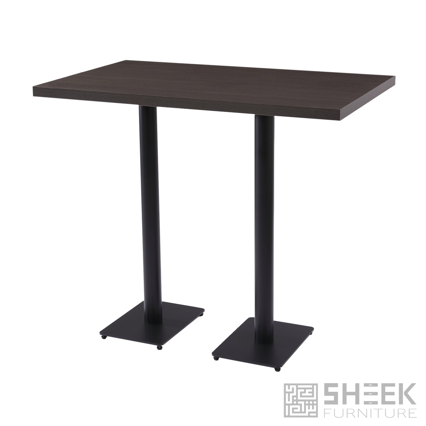 HPL Dining Table – Midnight Ash - 48 x 30