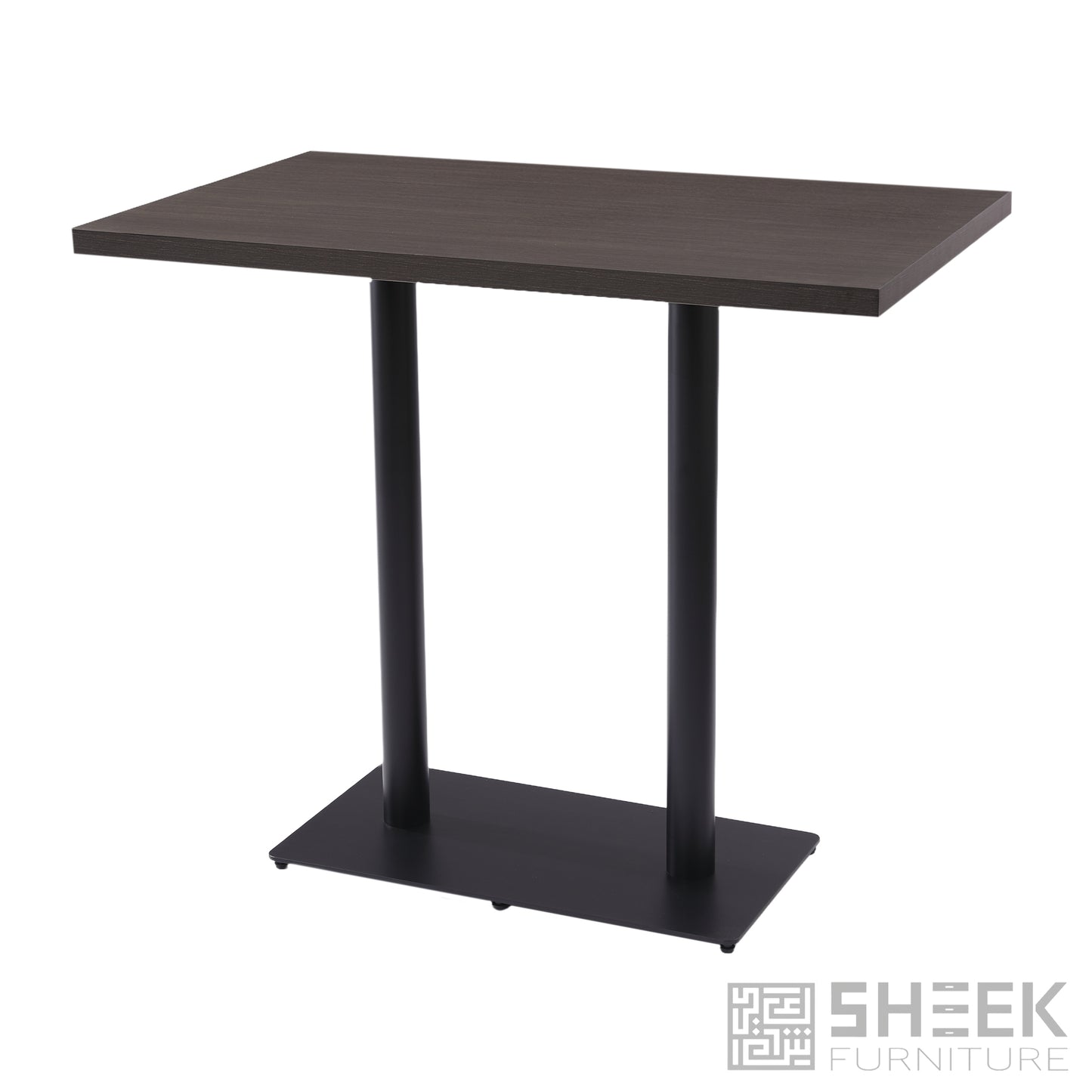 HPL Dining Table – Midnight Ash - 48 x 30