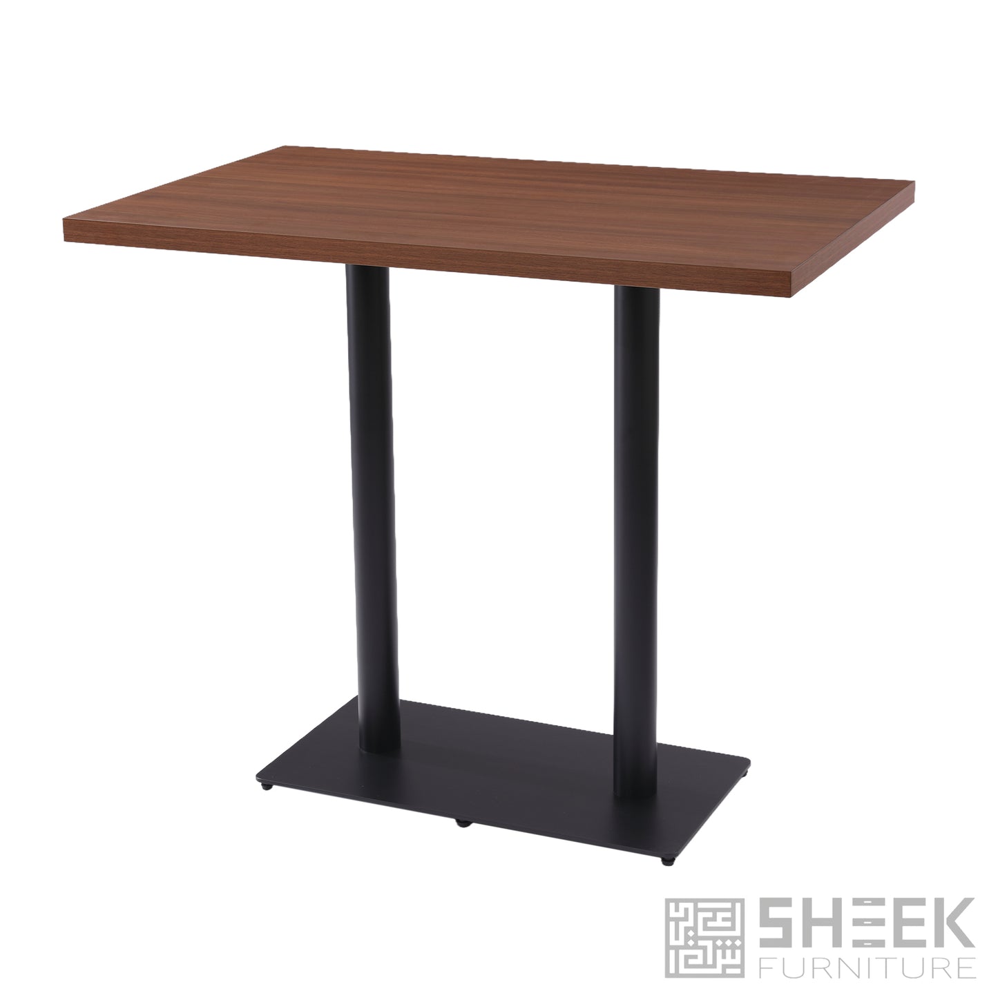 HPL Dining Table – Walnut - 48 x 30