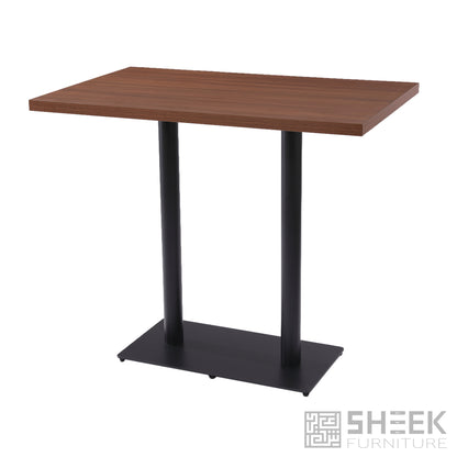 HPL Dining Table – Walnut - 48 x 30